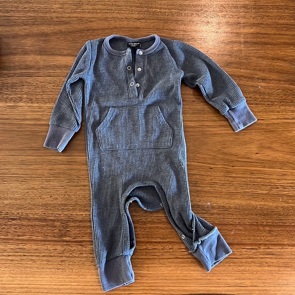Little Bipsy thermal waffle romper
